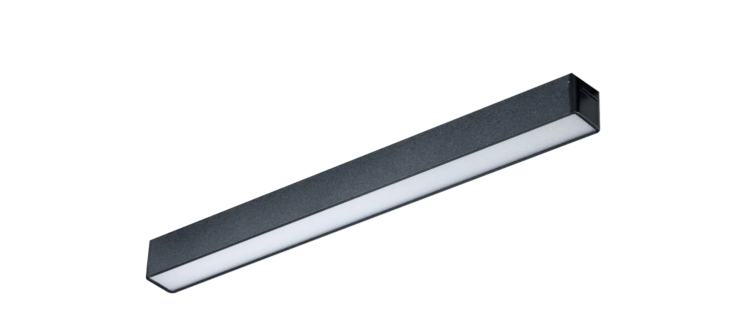 Lištové svietidlá - AZzardo GAMMA SAGA TRACK MAGNETIC 5mm 10W 3000K BK