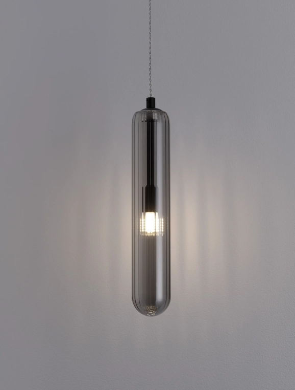 Stropné svietidlá - Novaluce Dizajnové stropné svietidlo Gustave A 6 Svetlá sivé