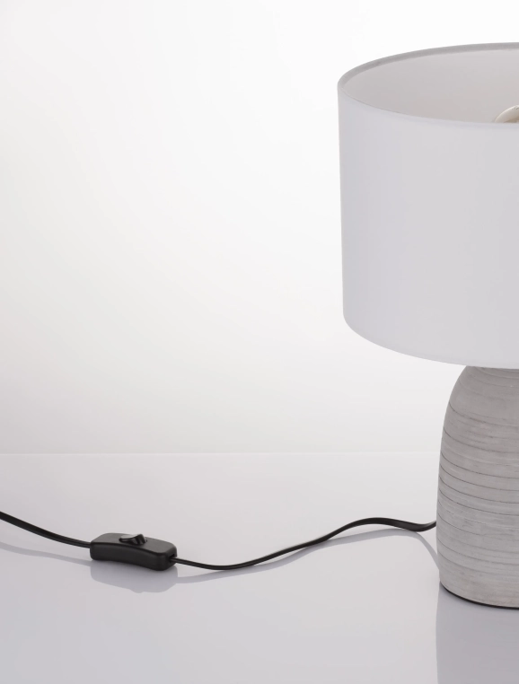Stolové lampy - Novaluce Rustikálna stolová lampa Chempo