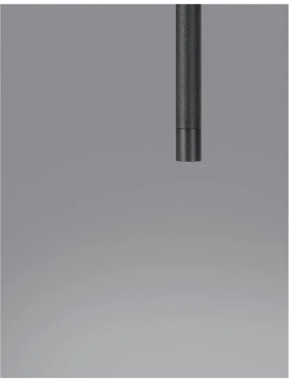 Lustre a závesné svietidlá - Novaluce LED luster Elettra 15 čierne