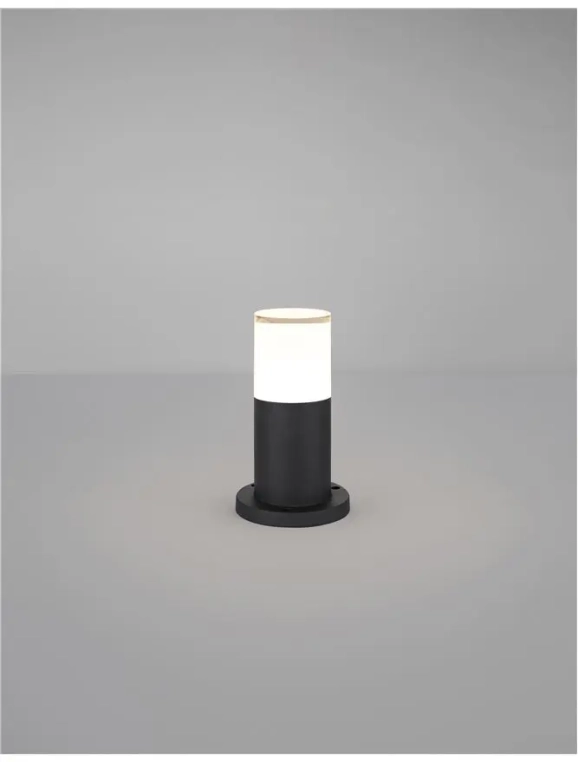 Vonkajšie lampy - Novaluce Vonkajšie LED lampa Noten C 9 čierne