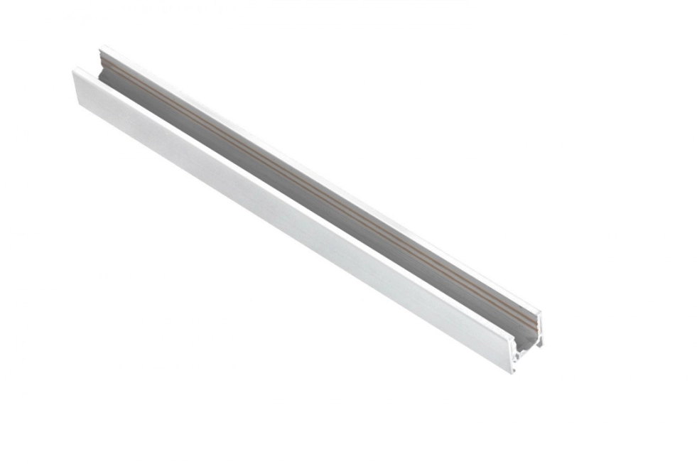 Lištové svietidlá - AZzardo Lištové svietidlo Alfa Track Magnetic27 1.5M + 2X End Cap biele