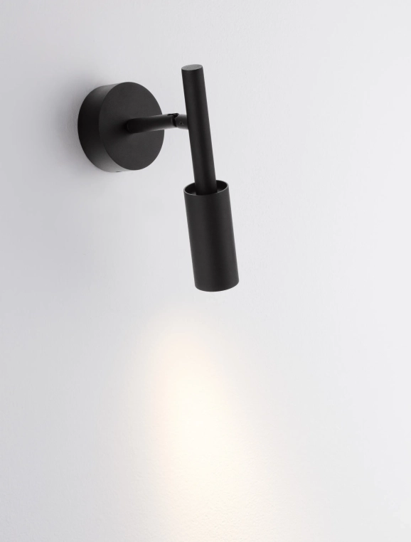 Nástenné svietidlá - Novaluce Dizajnové nástenné svietidlo Joy čierne