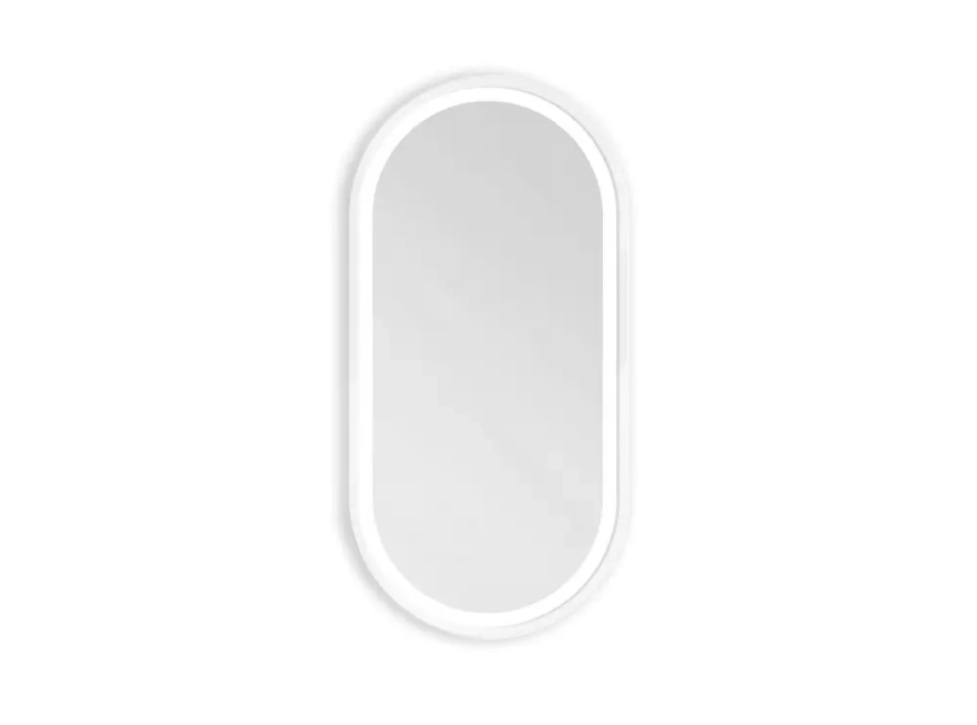 Zrkadlá do kúpeľne - Gaudia Zrkadlo Zeta biele LED