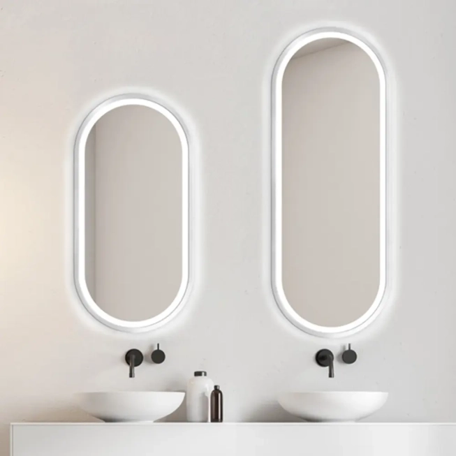 Zrkadlá do kúpeľne - Gaudia Zrkadlo Zeta Silver LED