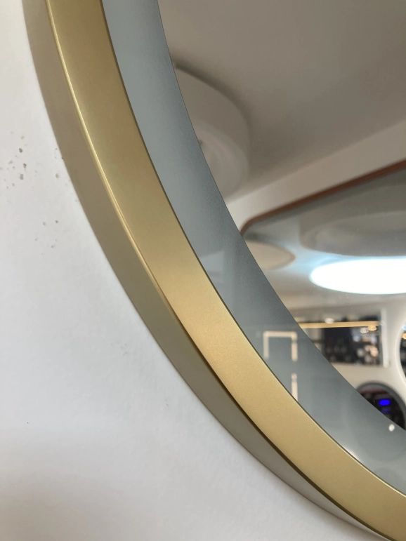Zrkadlá do kúpeľne - Gaudia Zrkadlo Zeta Gold LED
