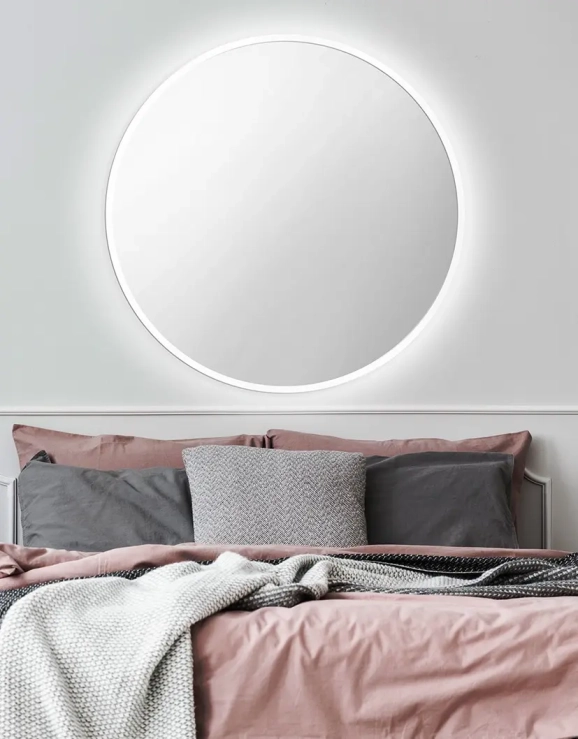Zrkadlá do kúpeľne - Gaudia Zrkadlo Nordic biele LED