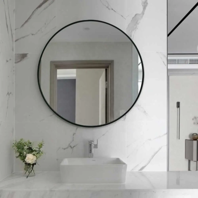 Zrkadlá do kúpeľne - Gaudia Zrkadlo Nordic Black