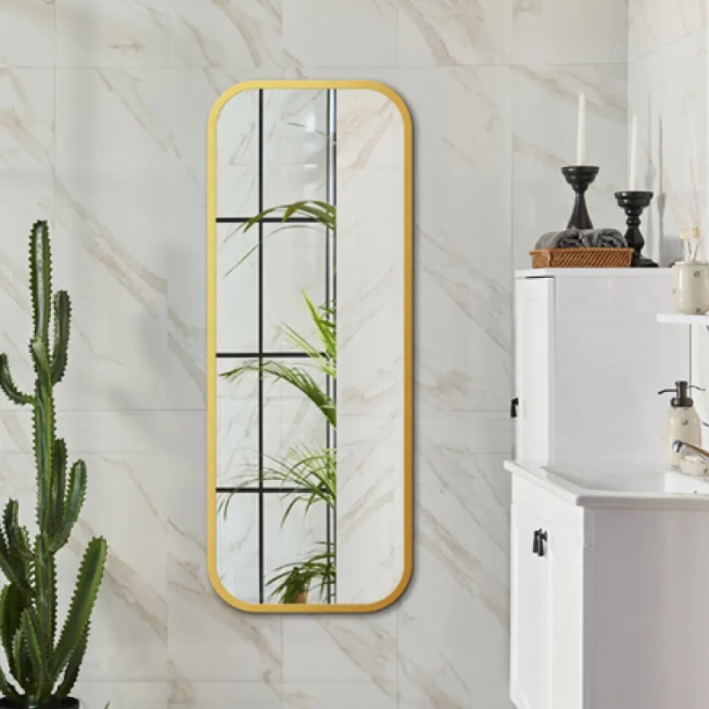 Zrkadlá do kúpeľne - Gaudia Zrkadlo Mirel Gold