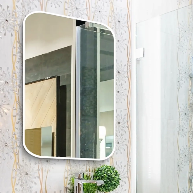 Zrkadlá do kúpeľne - Gaudia Zrkadlo Mirel SLIM biele