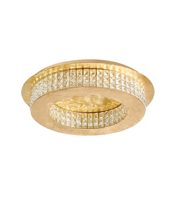 Stropné svietidlá - Novaluce LED stropné svietidlo Zeffari 50 zlaté