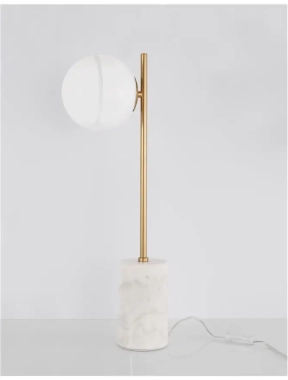 Stolové lampy- Novaluce Dizajnová stolová lampa Cantona