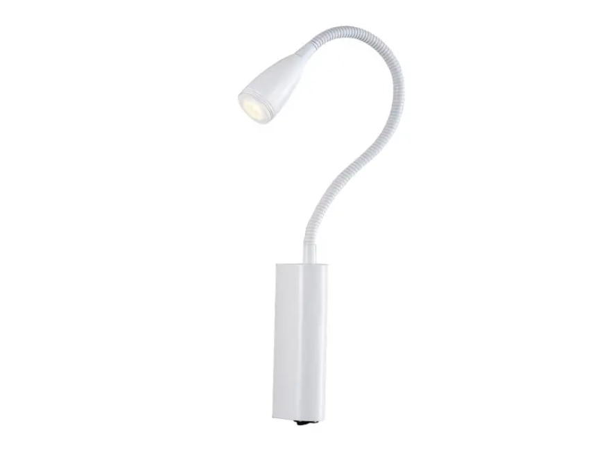 Nástenné svietidlá - AZzardo LED nástenné svietidlo Veronica biele