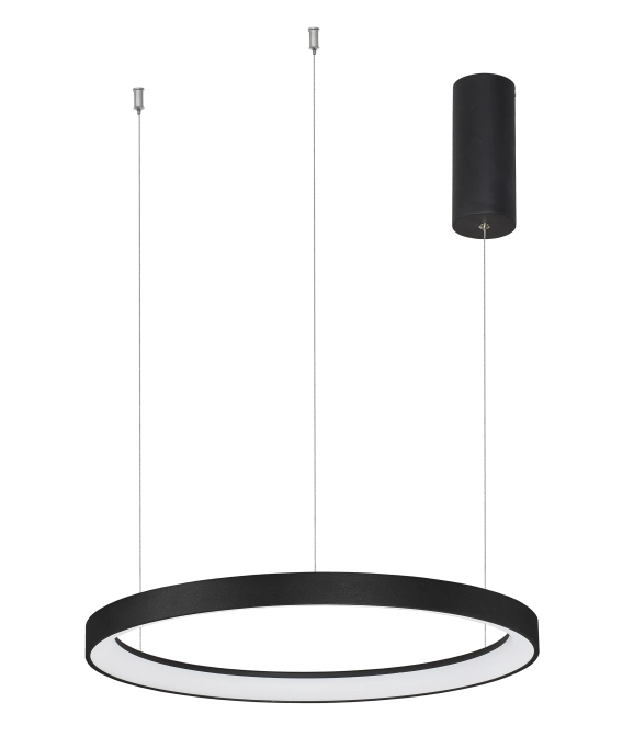 Lustre a závesné svietidlá - Novaluce LED luster Pertino 48 čierne