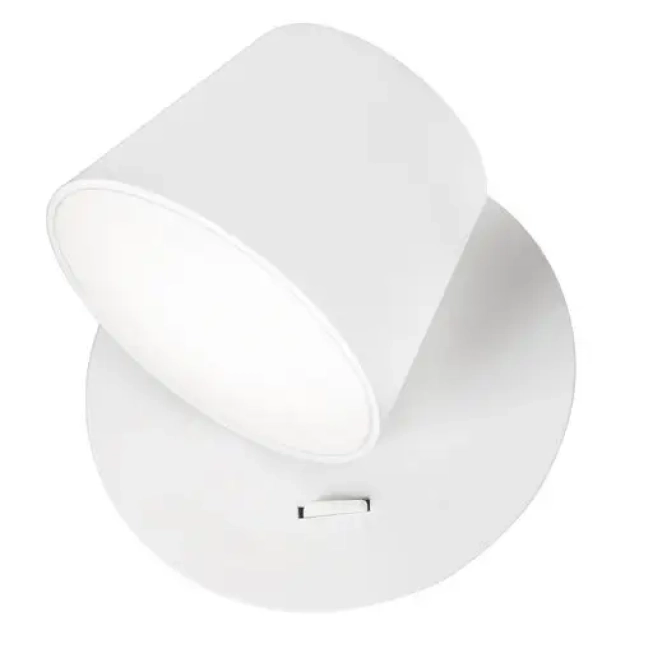 Nástenné svietidlá - Novaluce Moderné nástenné svietidlo Amadeo biele