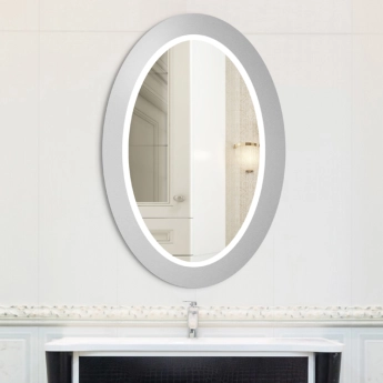 Zrkadlá do kúpeľne- Gaudia Zrkadlo Balde Oval LED