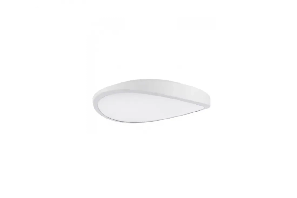 Stropné svietidlá - AZzardo Moderné stropné svietidlo Circulo 48 biele