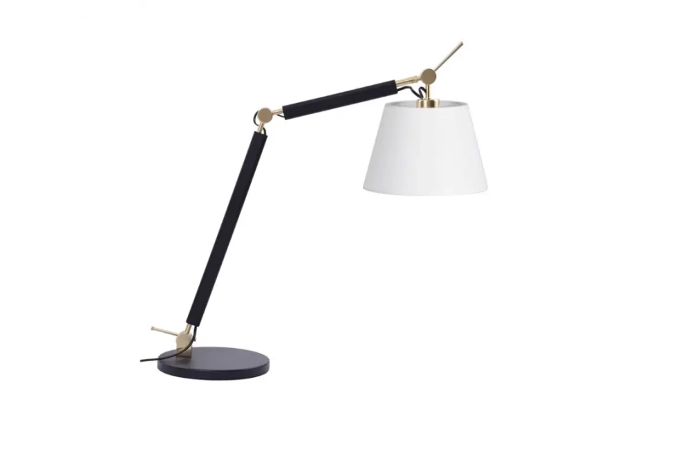 Stolové lampy - AZzardo Dizajnová stolová lampa Zyta S Table čierne/zlaté