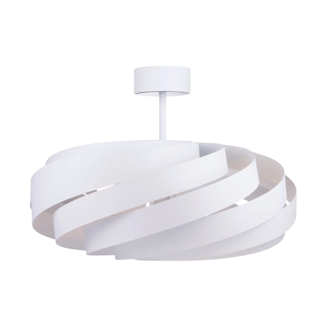 Stropné svietidlá - Zumaline Dizajnové stropné svietidlo Vento 60 biela