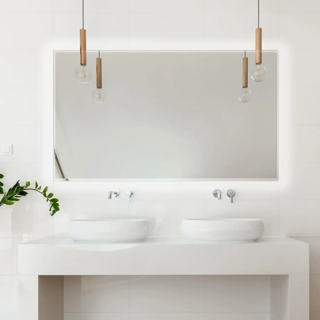 Zrkadlá do kúpeľne - Gaudia Zrkadlo Simple Shiny LED