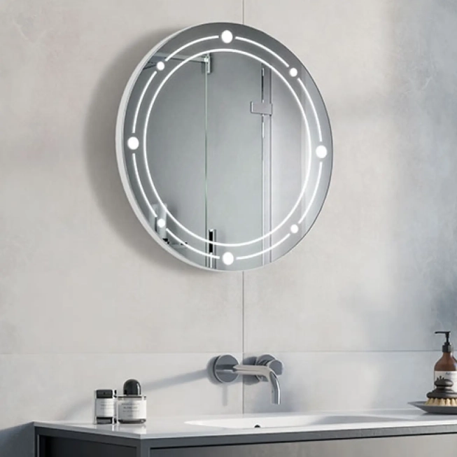 Zrkadlá do kúpeľne - Gaudia Zrkadlo Saturo LED