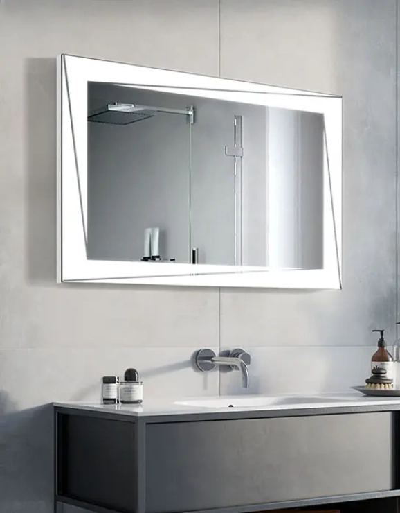 Zrkadlá do kúpeľne - Gaudia Zrkadlo Helix LED