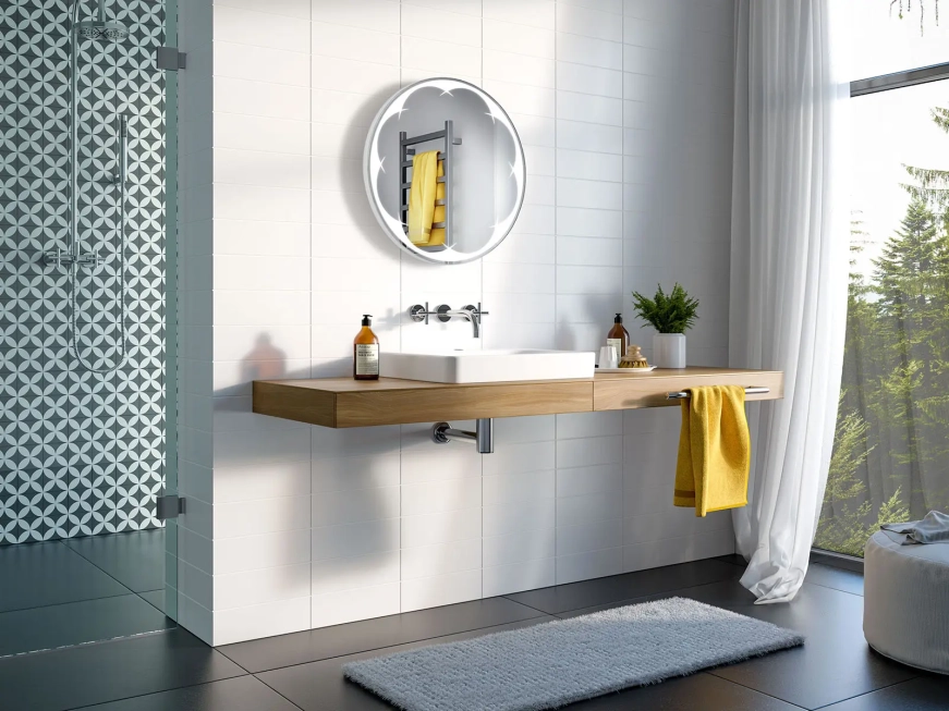 Zrkadlá do kúpeľne - Gaudia Zrkadlo Oferta LED