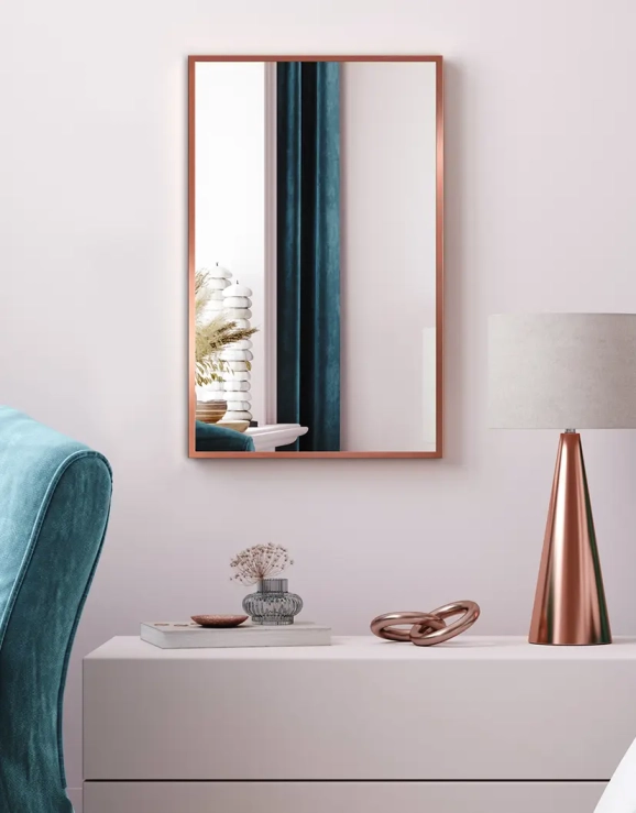 Zrkadlá do kúpeľne - Gaudia Zrkadlo Forma Copper