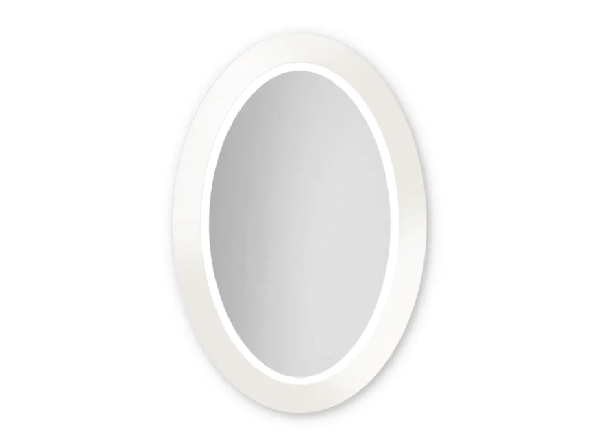 Zrkadlá do kúpeľne - Gaudia Zrkadlo Balde Oval LED biele