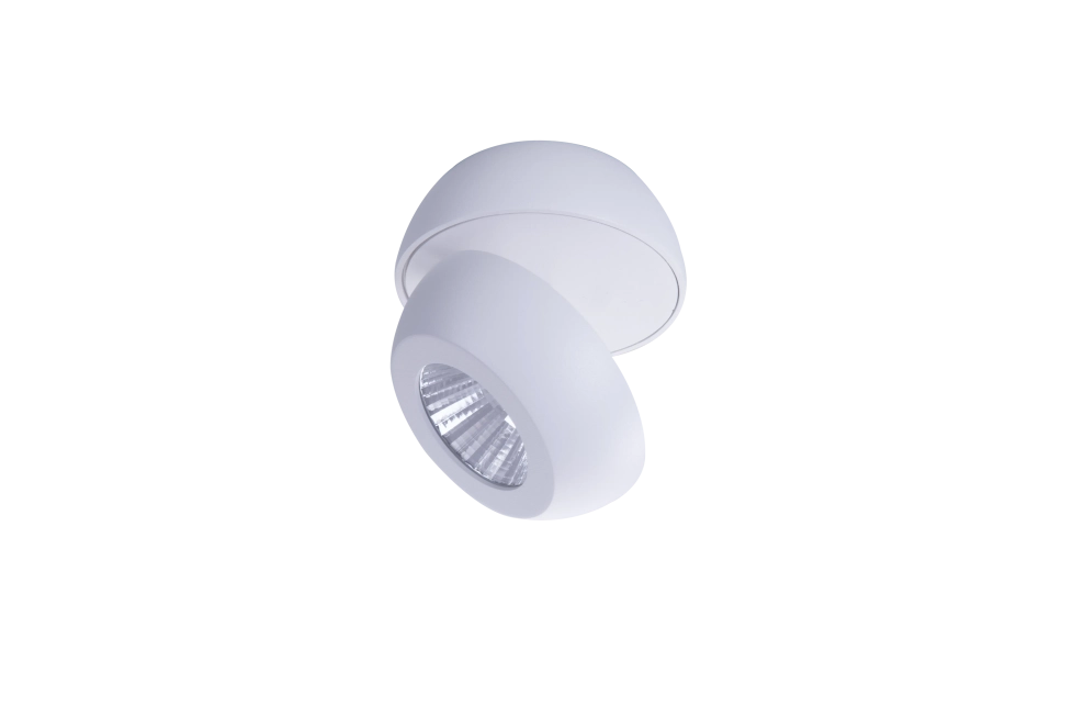 Bodové svetlá - AZzardo LED bodové svetlo Ojos 1 biele