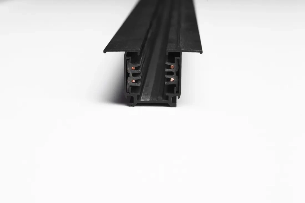 Lištové svietidlá - AZzardo Lištové svietidlo Track 3Line 1M Gips čierne