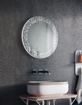 Zrkadlá do kúpeľne- Gaudia Zrkadlo Ganimet LED
