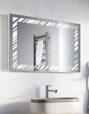 Zrkadlá do kúpeľne- Gaudia Zrkadlo Chimena LED