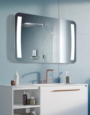 Zrkadlá do kúpeľne- Gaudia Zrkadlo Anubit LED