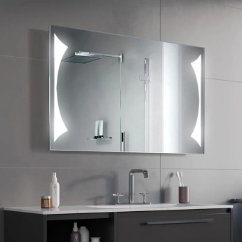 Zrkadlá do kúpeľne- Gaudia Zrkadlo Areto LED