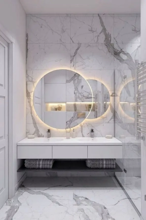 Zrkadlá do kúpeľne- Gaudia Zrkadlo Dopix LED
