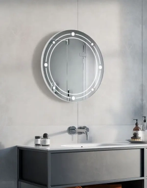 Zrkadlá do kúpeľne- Gaudia Zrkadlo Saturo LED