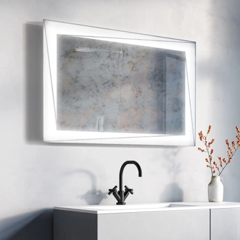 Zrkadlá do kúpeľne- Gaudia Zrkadlo Helix LED