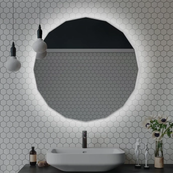 Zrkadlá do kúpeľne- Gaudia Zrkadlo Obelix LED