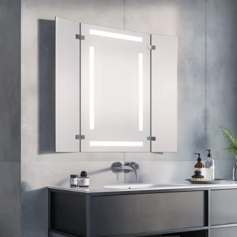 Zrkadlá do kúpeľne- Gaudia Zrkadlo Rifoni LED