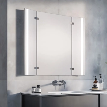 Zrkadlá do kúpeľne- Gaudia Zrkadlo Nessia LED