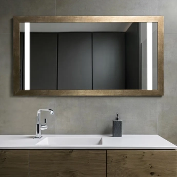 Zrkadlá do kúpeľne- Gaudia Zrkadlo Wood LED Formio typ A