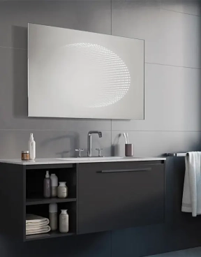 Zrkadlá do kúpeľne- Gaudia Zrkadlo Artimo LED