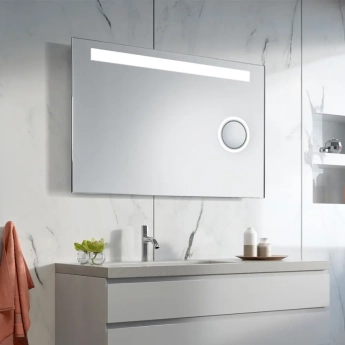 Zrkadlá do kúpeľne- Gaudia Zrkadlo Atera Zoom LED