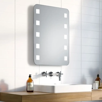 Zrkadlá do kúpeľne- Gaudia Zrkadlo Santos LED