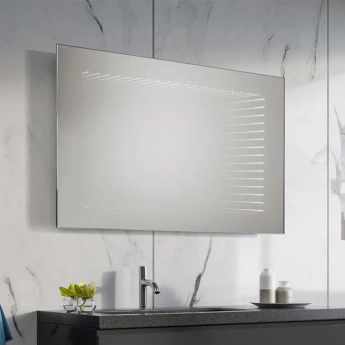 Zrkadlá do kúpeľne- Gaudia Zrkadlo Dufes LED
