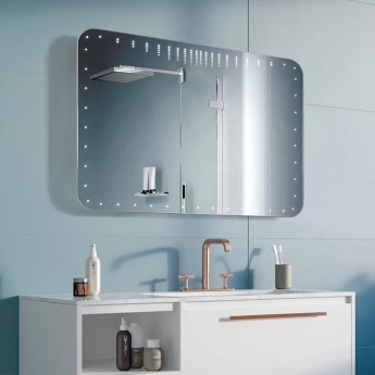 Zrkadlá do kúpeľne- Gaudia Zrkadlo Adara LED