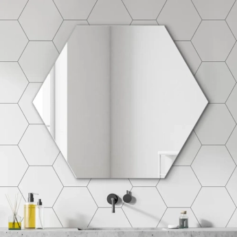 Zrkadlá do kúpeľne- Gaudia Zrkadlo Puro Hexagon