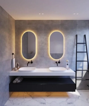 Zrkadlá do kúpeľne- Gaudia Zrkadlo Puro Zeta LED