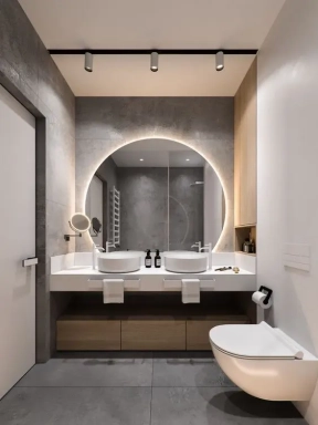 Zrkadlá do kúpeľne- Gaudia Zrkadlo Milano LED